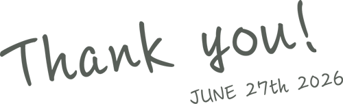 Thank you for coming.